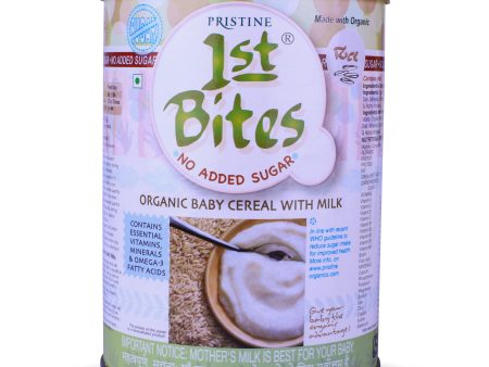 Pristine 1st Bites Organic Rice Baby Cereal Stage-1 Tin For Cheap