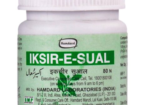 Hamdard Iksir-E-Sual Tablets For Cheap