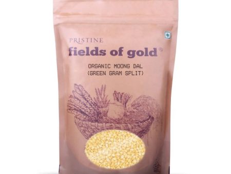 Pristine Fields of Gold - Organic Moong Dal (Green Gram Split) on Sale