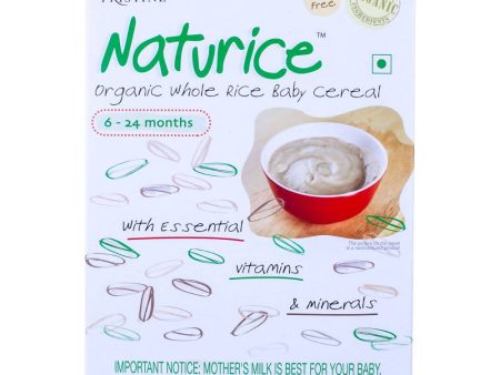 Pristine Naturice ? Organic Whole Rice Baby Cereal on Sale