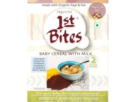 Pristine 1st Bites Baby Cereal Stage-2 Organic Ragi & Dal Fashion