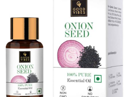 Good Vibes 100% Pure Onion Seed Essential Oil For Cheap