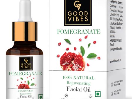 Good Vibes 100% Natural Pomegranate Rejuvenating Facial Oil Fashion