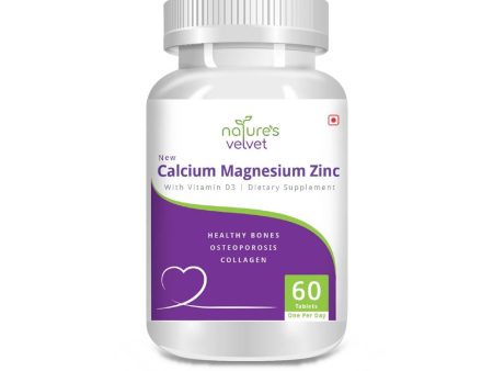 Nature s Velvet Calcium Magnesium Zinc Tablets Online