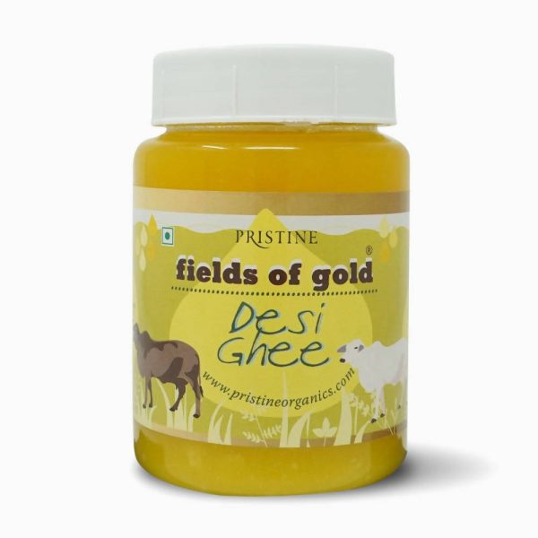 Pristine Fields of Gold - Desi Ghee | Vedic Bilona Method | Churned From Curd | Pure & Natural | on Sale