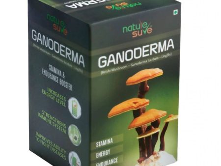 Nature Sure Ganoderma Ling Zhi Reishi Mushroom Capsules Supply