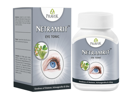 Pravek Netramrit Eye Tonic Capsules For Sale