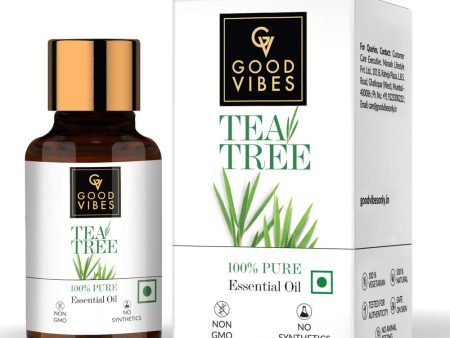 Good Vibes 100% Pure Tea Tree Essential Oil Online Hot Sale