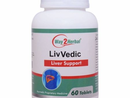 Way2herbal Livvedic Liver Support Tablets Online now