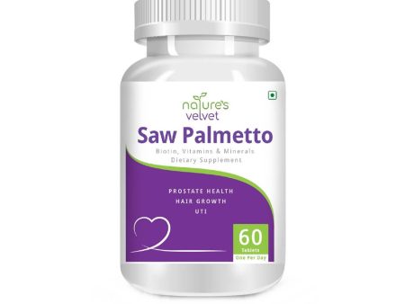 Nature s Velvet Saw Palmetto Tablets For Cheap