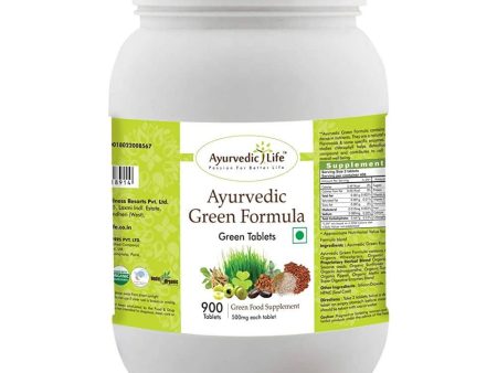 Ayurvedic Life Ayurvedic Green Formula Tablets Supply