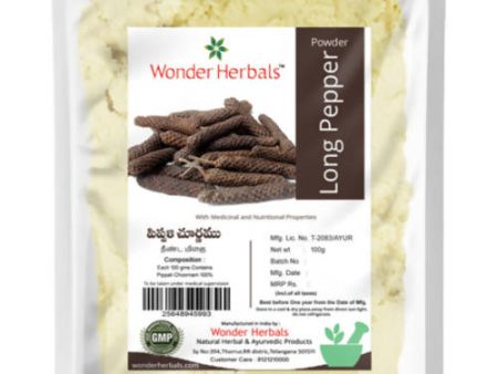 Wonder Herbals Pippali (Long pepper) Powder Supply